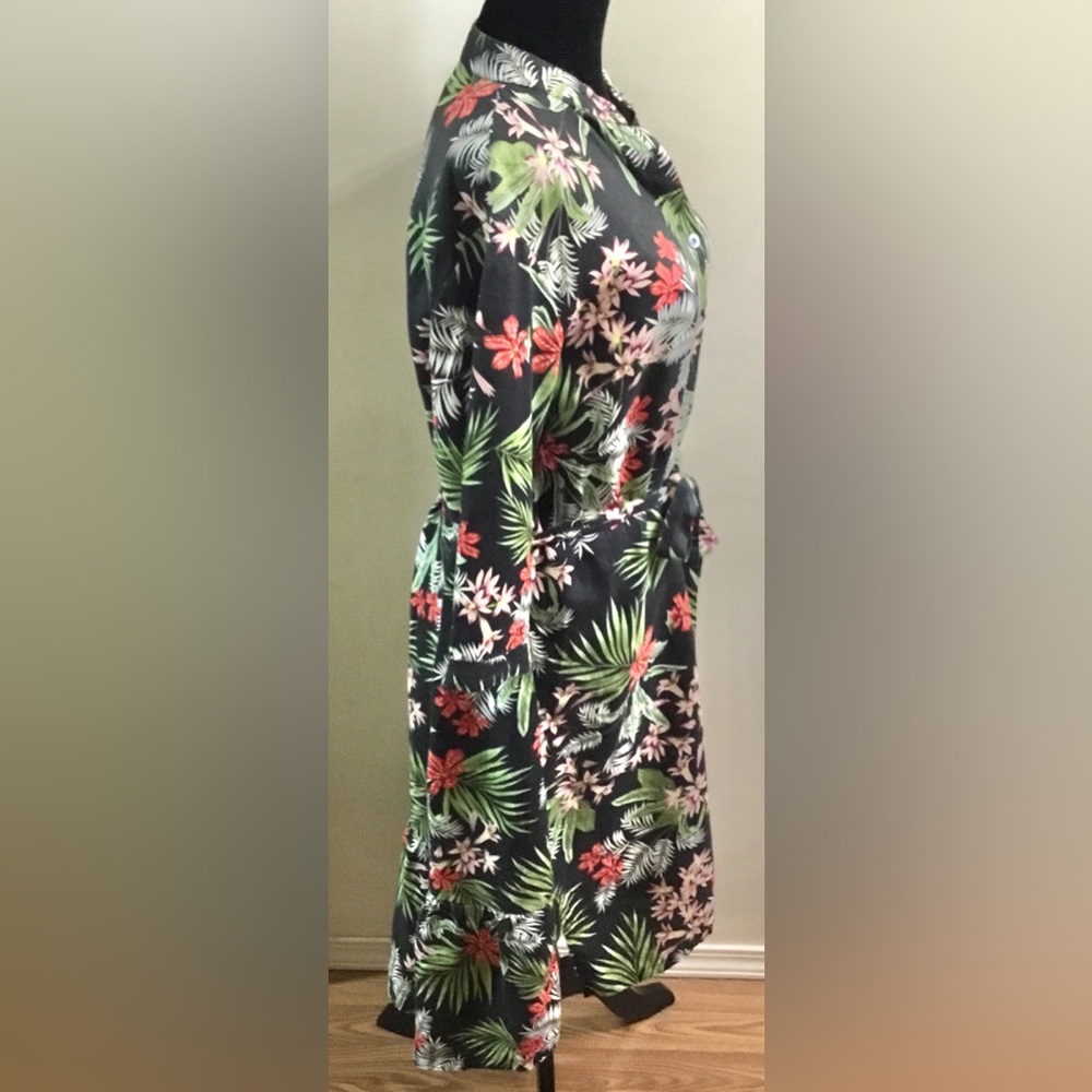 VICCI Germany 🇩🇪 100% linen tropical tunic dress - Picture 7 of 16